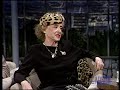 Bette Davis Talks About Her Acting Career on The Tonight Show Starring Johnny Carson