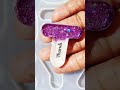 Purple and White resin keychain tutorial @CreativeHaven81