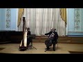 CLAUDE DEBUSSY  LES CLOCHES  for Cello & Harp