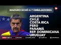 🚨 VENEZUELA | MADURO ECHÓ a los EMBAJADORES de ARGENTINA y otros seis países de la región