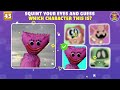 🌙🐈‍⬛ Guess the Hidden MONSTER by ILLUSION | Poppy Playtime Chapter 3 | Squint Your Eyes