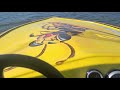 Testing out the  Big Block Jet boat