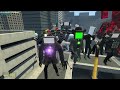 ALL SPEAKERMAN CORRUPTED, TV MAN AND ALL TITAN CAMERAMAN VS 1-76 SKIBIDI TOILET BOSSES (Garry's Mod)