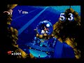 Earthworm Jim (Genesis) - Down the Tubes II Submarine run - 50s remaining