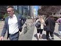 TORONTO DOWNTOWN WALKING TOUR KING ST, JOHN STREET, SIMCOE STREET 4K