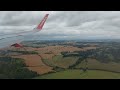 Landing on Airport Luton / London