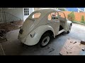 1961 VW Beetle (65 Pan) - Assembly Begins! Fenders, Body - 075