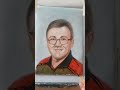 رسم صورة شخصية بألوان الاكريليك