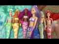 Barbie Mermaid Dolls Color Changing with The Little Mermaid Ariel