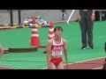 三好美羽 中学3年生が日本トップ選手に競り勝つ!!予選  女子100m  日本選手権陸上2024