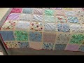 Quilt or patchwork, single. Use of flaps. Super easy.