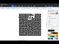 Paint 3d + autoclicker solves a maze