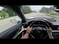 2024 PORSCHE TAYCAN DRIVING POV