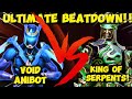 Void Anibot vs NEW King of Serpents!!! | Ultimate BOSS Beatdown!!! | Shadow Fight 3