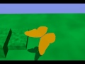 butterfly animation test using Blender 2.63