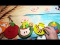 quiet book | learning numbers in a fun and simple felt book for children aged 1+ / livro de feltro