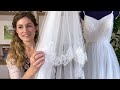 Sewing My Wedding Dress 🪡｜Part 5/5｜Finishing Touches, Wedding Veil, & the Big Day!｜DIY Wedding Dress