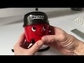 Mini Henry Hoover Desk Vacuum Cleaner. Unboxing and Demo