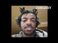 1 YEAR HAIR GROWTH | MEN'S 4C AFRO JOURNEY (SLIDESHOW)