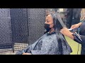 Traditional Sew In with Leave out & Silk Press - updated 2021