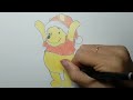 Noël : Winnie l'Ourson  (dessin) - Speed Drawing