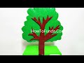 soil profile model 3d making using cardboard - diy - science project | howtofunda