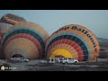 🎈 Beauty in the Air | Hot Air Balloon | Hot Air Balloon Videos with Music | So Relaxing & Soothing 😌