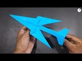 How to Make Paper Airplane Easy that Fly Far - Over 150 feet!