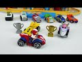 Toy Learning Video for Kids - Paw Patrol True Metal Vehicles Biggest Race!