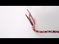 How to Make a Friendship Bracelet with a Toilet Roll Loom