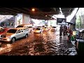 Flood in Bangkok after heavy rained on 25 Sep 12.