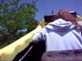 Rachel and Audrey on Bamboo Chutes in StoryLand