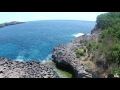 Angels Billabong, a natural infinity pool. aerial view