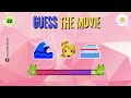 Guess the Movie by Emoji Quiz 🍿📽️ ( Part - 2 ) | MOVIES QUIZ | KNOWLEDGE WITH SK