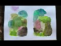 Watercolor Abstract Painting Creative Practice