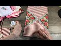 Create with me - All Fabric Journal Tutorial Part One - Base layers and cover construction