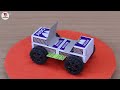 how to make matchbox jeep car without motor at home diy | The Crafts Crew