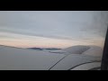 Lift-off from FAI in Alaska Airlines Boeing 737-900 in Fairbanks Alaska