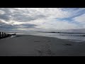 West Wittering beach Sussex UK  24th Oct 2023 Ultra wide