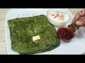 Healthy Palak Paratha Recipe - Spinach Paratha Recipe | Kanak's Kitchen