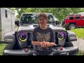 Installing Suparee RGB Multi Halo Headlights on Jeep Gladiator