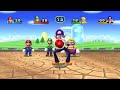 Mario Party 9 Step It Up - Mario vs Luigi vs Wario vs Waluigi Master Difficulty Gameplay