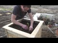 FREE Wood to Raised Garden Bed: When Woodworking Meets Gardening! - Self Sufficient Vlog #3
