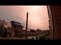 orage modéré avec structure nuageuse 21 avril 2023 Filmé avec GoPro Hero 9 ( Part 2 )