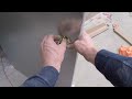 How to install a commercial steel wraparound knockdown frame and door with storeroom lock