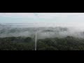 Drone footage of Morning Fog 2k