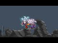 Ultra Instinct Goku VS Beast Gohan [StickNodes Sprite Animation]