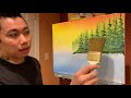 Painting trees for beginners prt.1-  Wet on wet technique