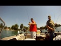 Lake Erie Perch Fishing Erieau ,Ontario Aug 2011