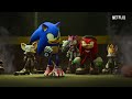 Sonic Takes on Dr. Deep and the Eggforcers 🤖 Sonic Prime | Netflix After School